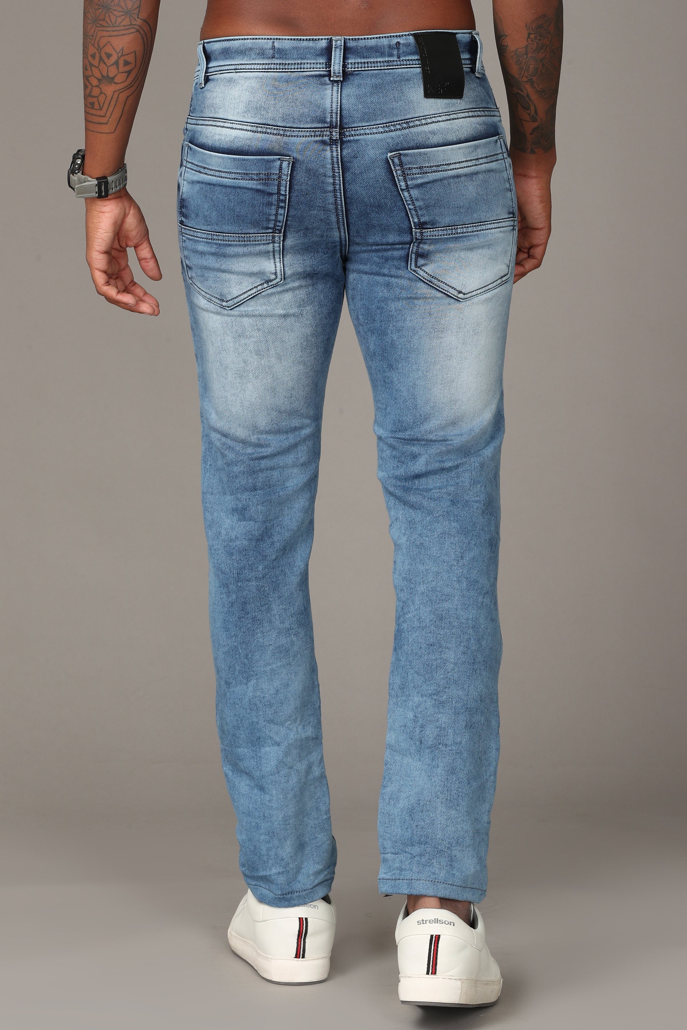 Blue with Light Fade Jeans Jeans KEF 