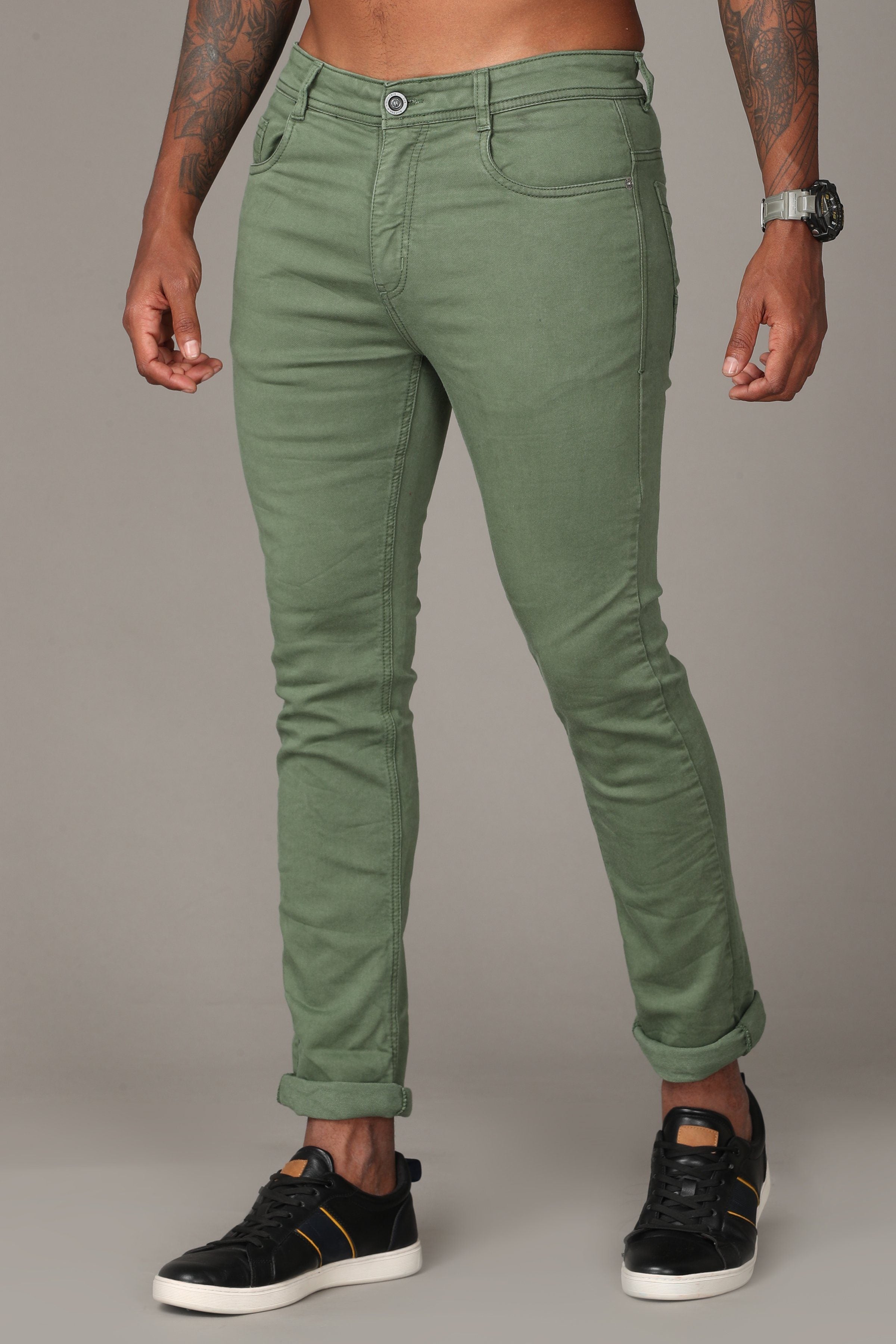 Green Denim Jeans Jeans KEF 30 