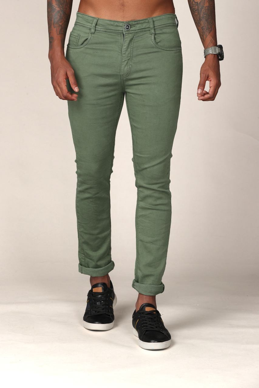 Green Denim Jeans Jeans KEF 