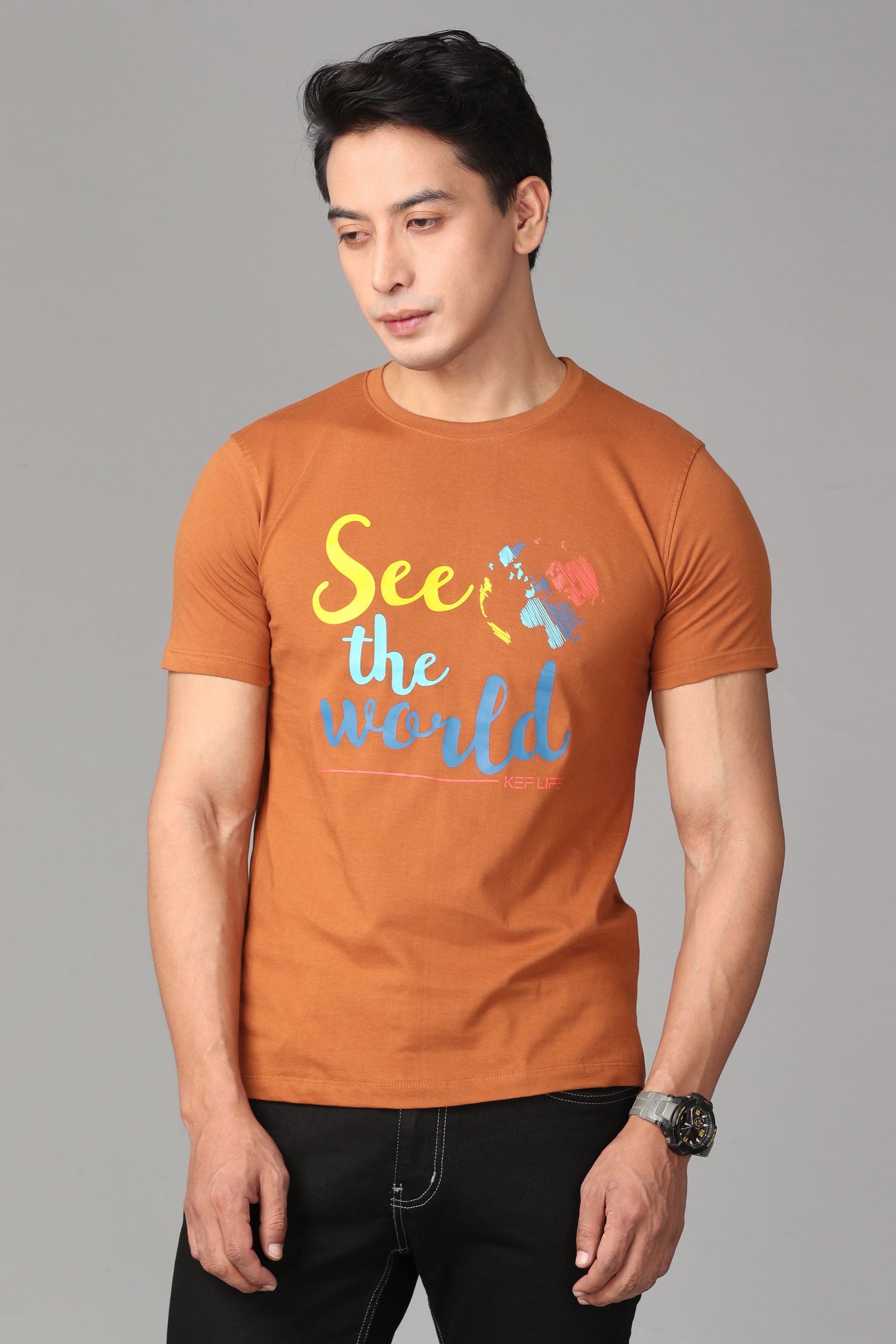 Nature Orange T-shirt T-Shirt KEF S 