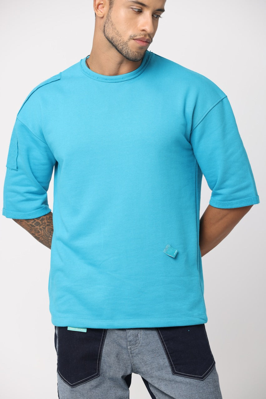 PREMIUM OVERSIZED T-SHIRT BLUE T-Shirt Project 30 