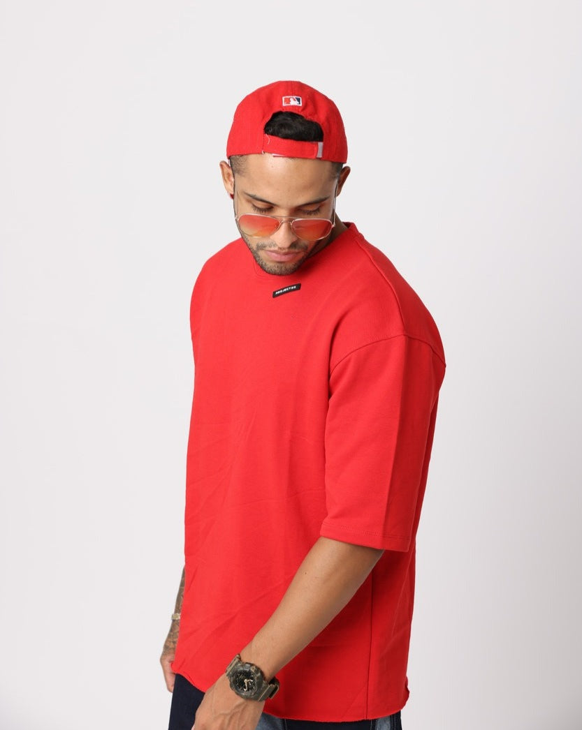 PREMIUM OVERSIZED T-SHIRT RED T-Shirt Project 30 